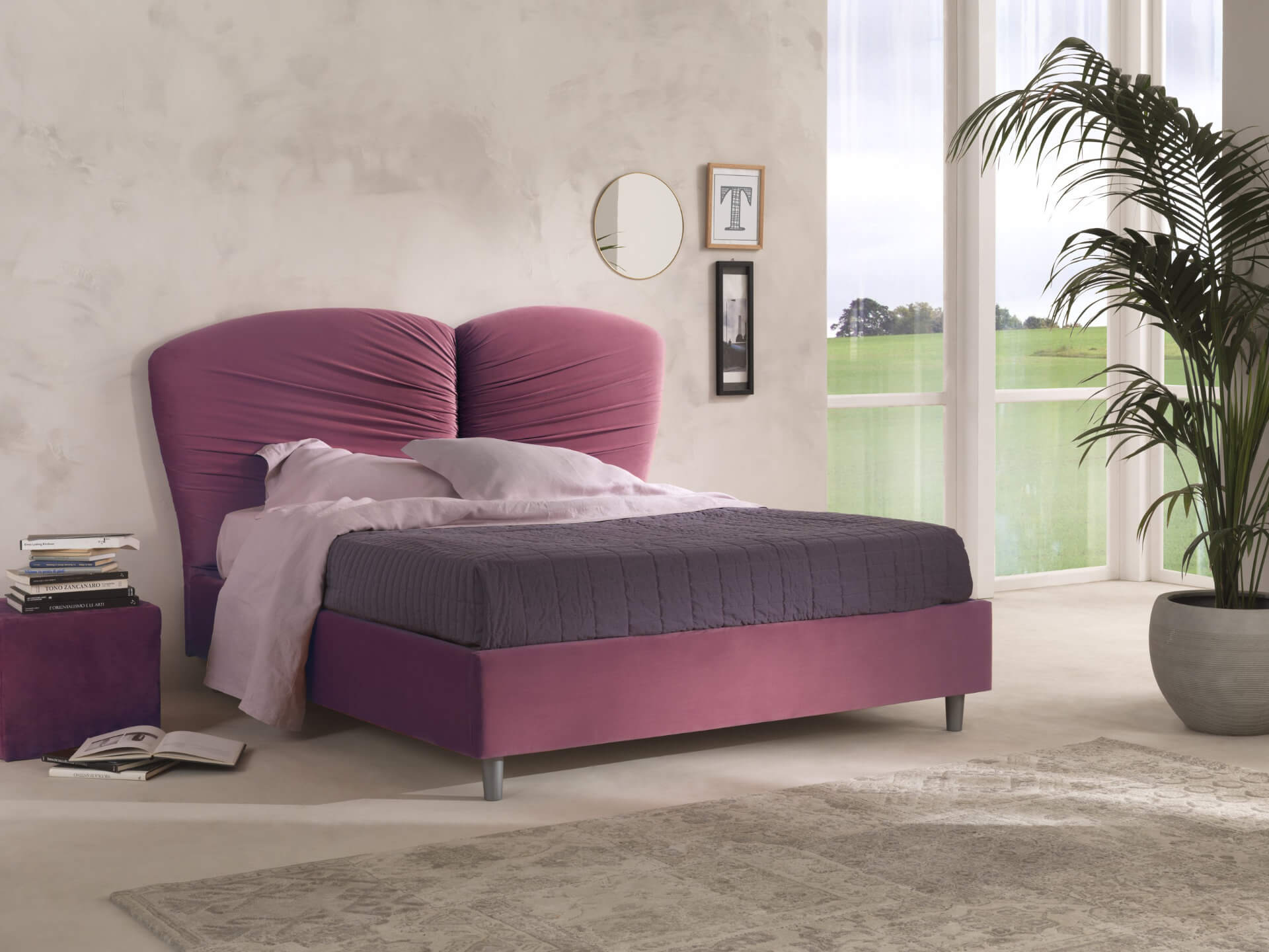 letto matrimoniale contenitore