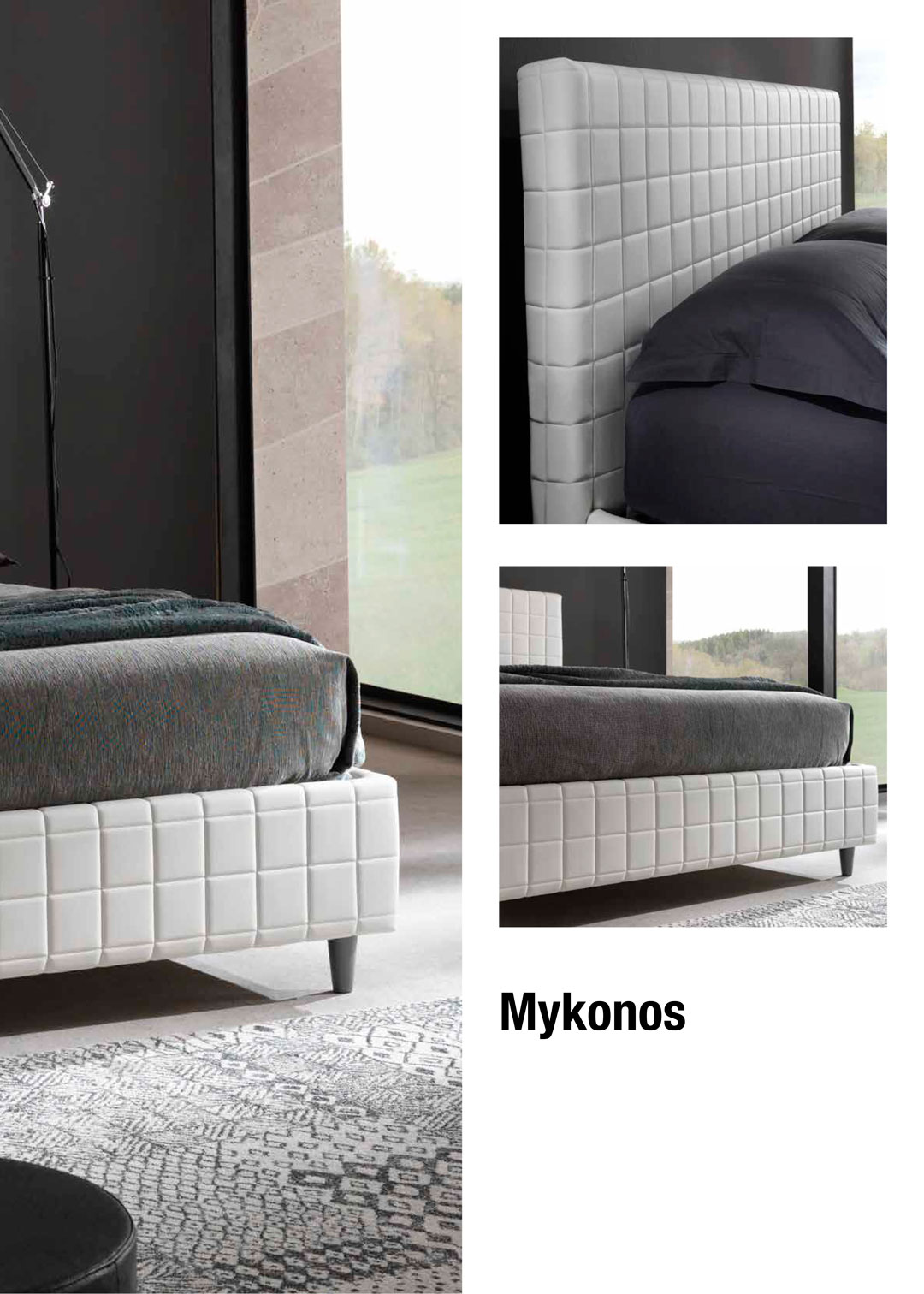 letto matrimoniale con contenitore