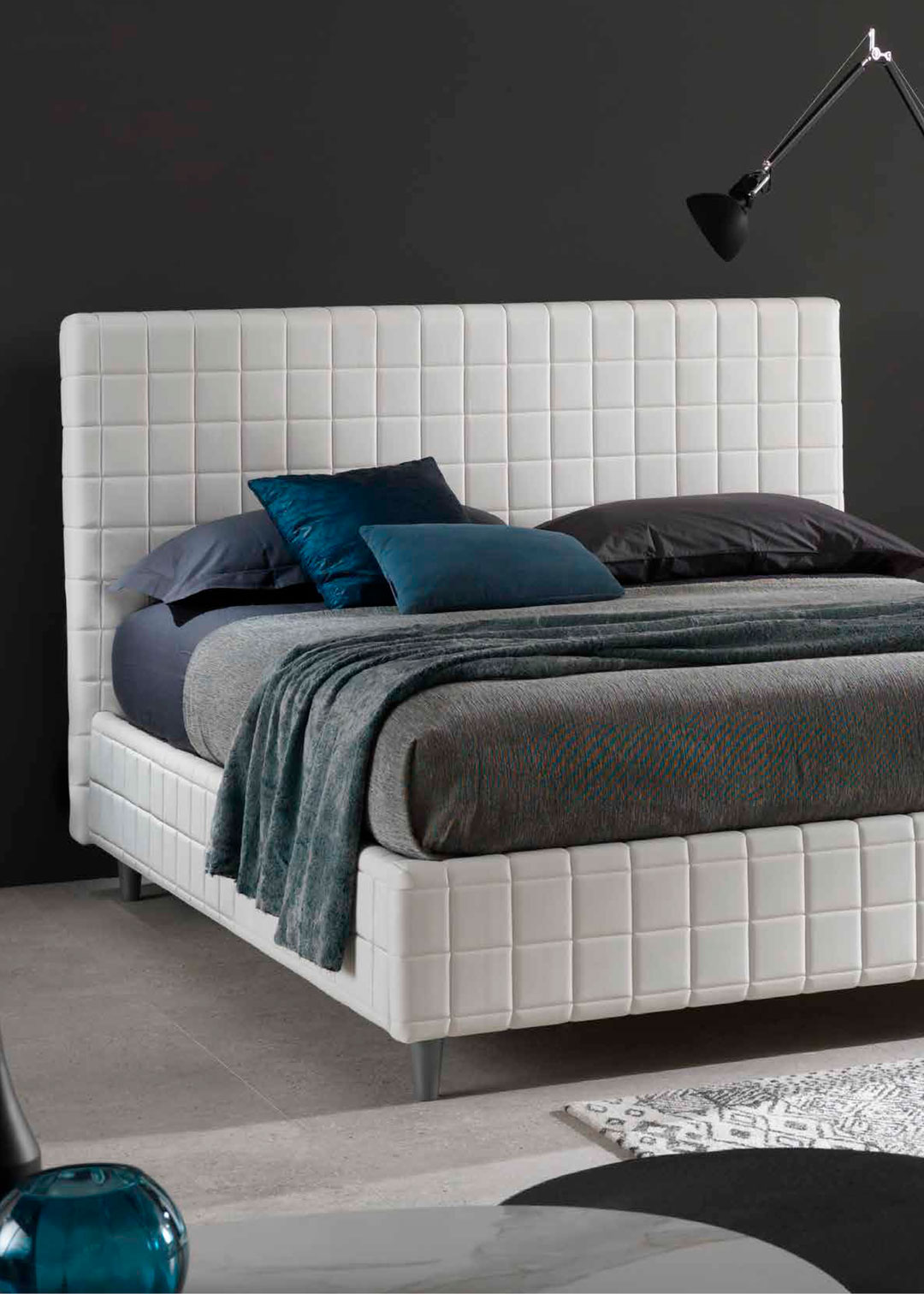 letto matrimoniale contenitore