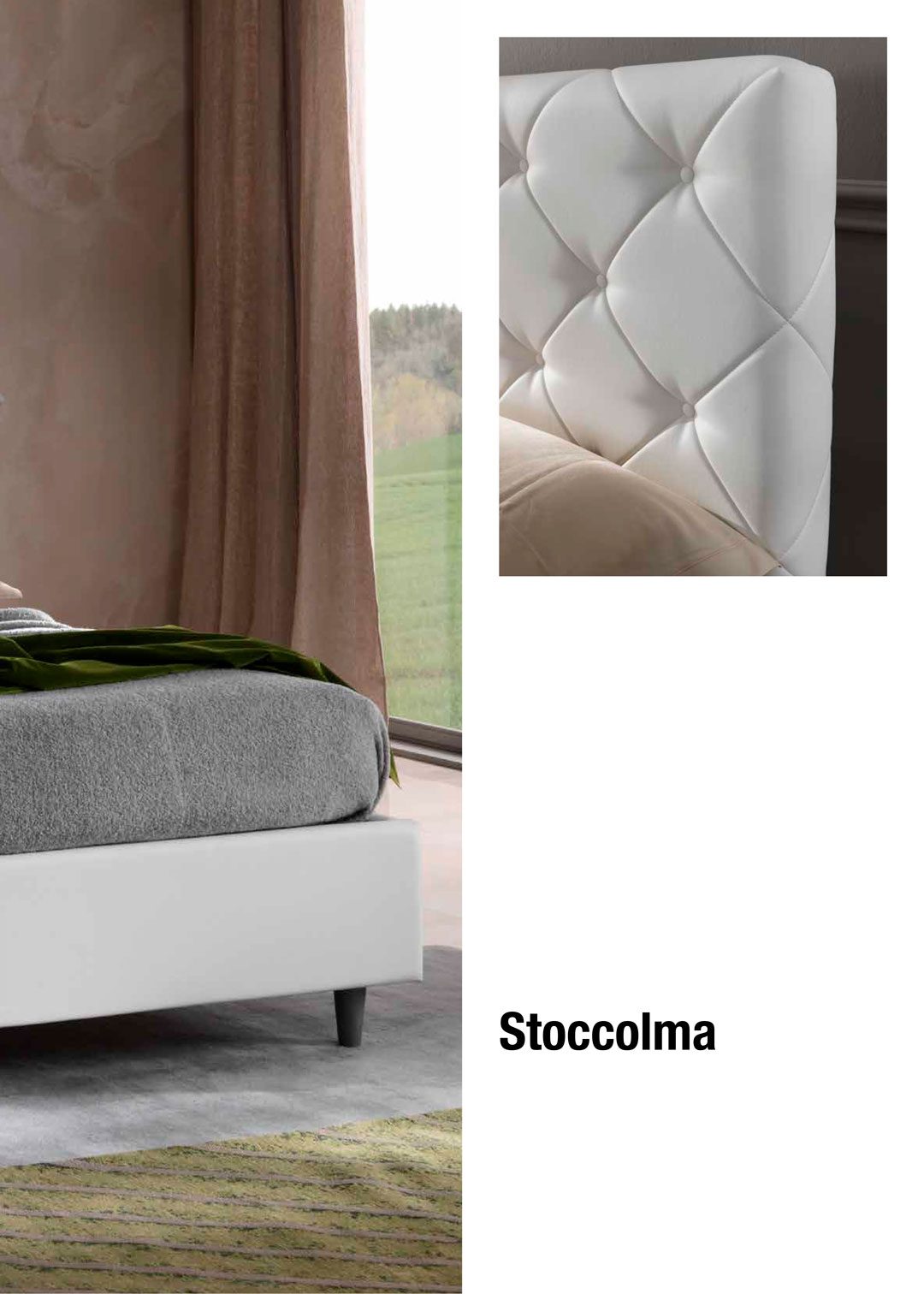 dettagli letto matrimoniale