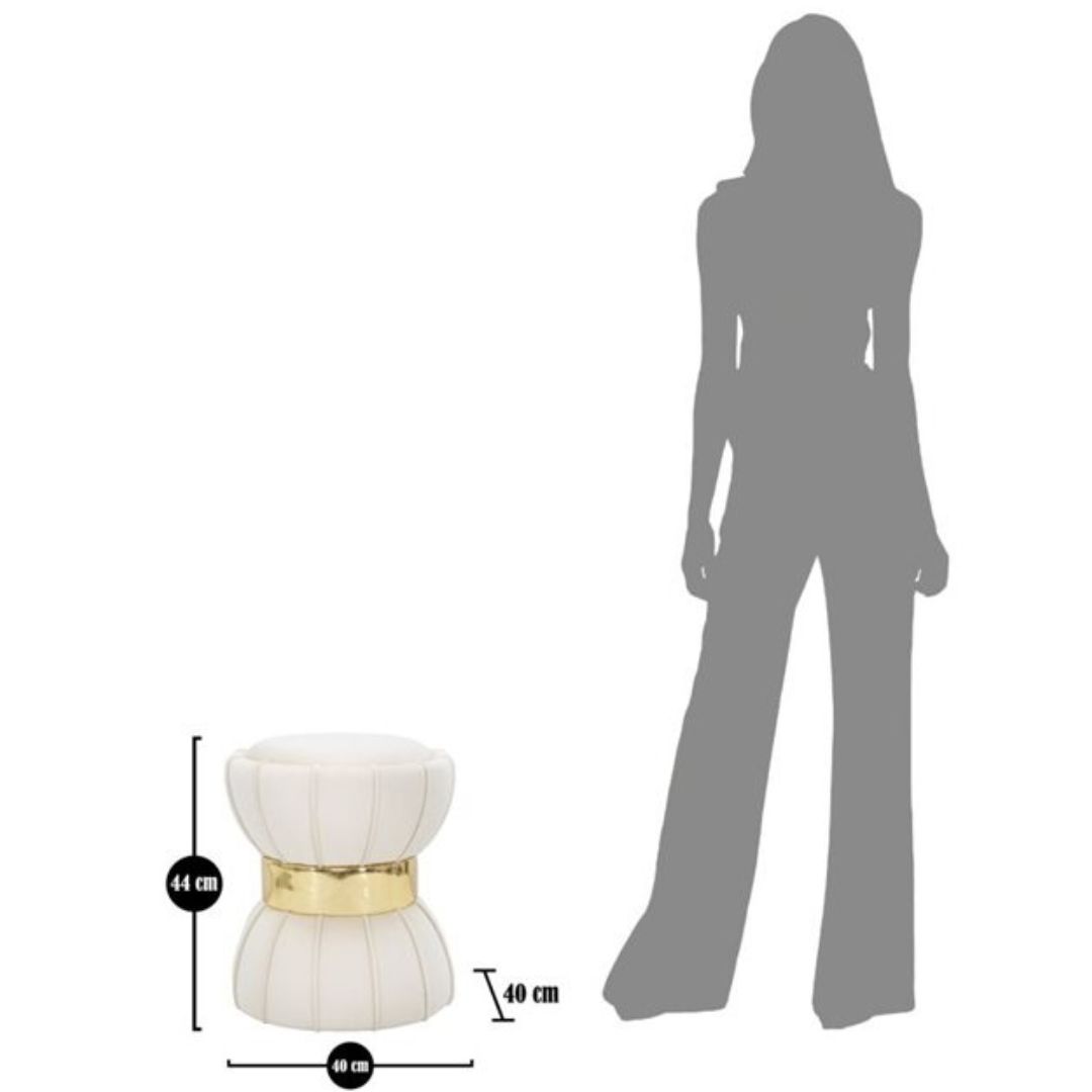 Sgabello Pouf Flower - immagine 6