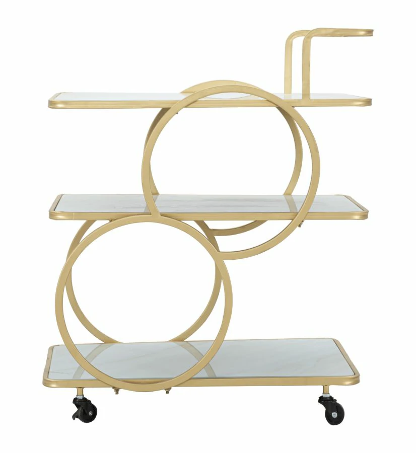 Carrello Bar Marble Glass - immagine 5