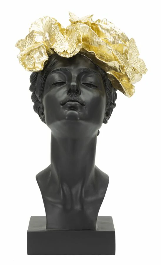 Busto Resina Donna con Farfalle - immagine 3