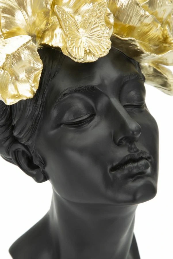 Busto Resina Donna con Farfalle - immagine 5