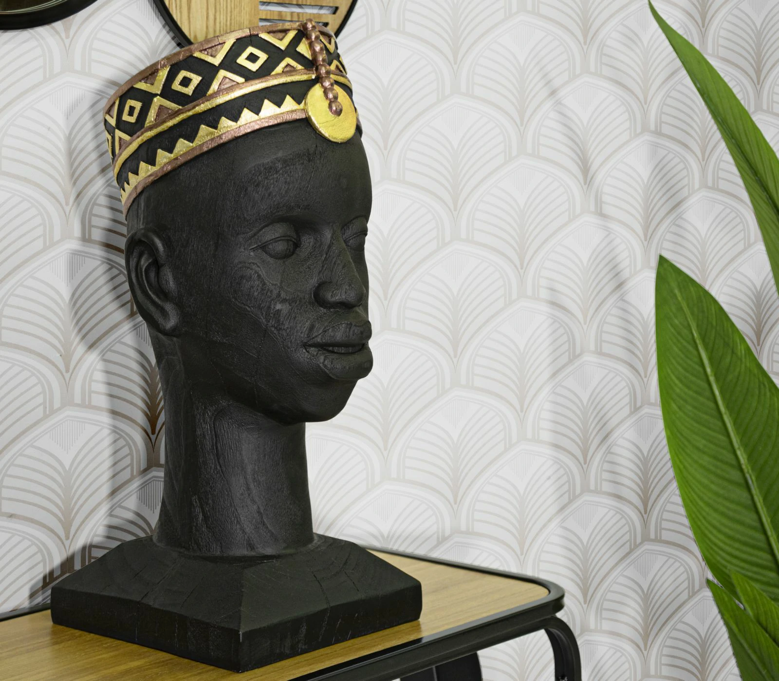 Busto Resina Uomo Masai - immagine 2