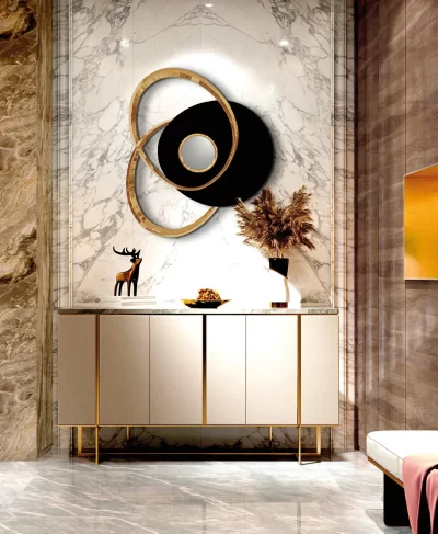 scultura da parete trio