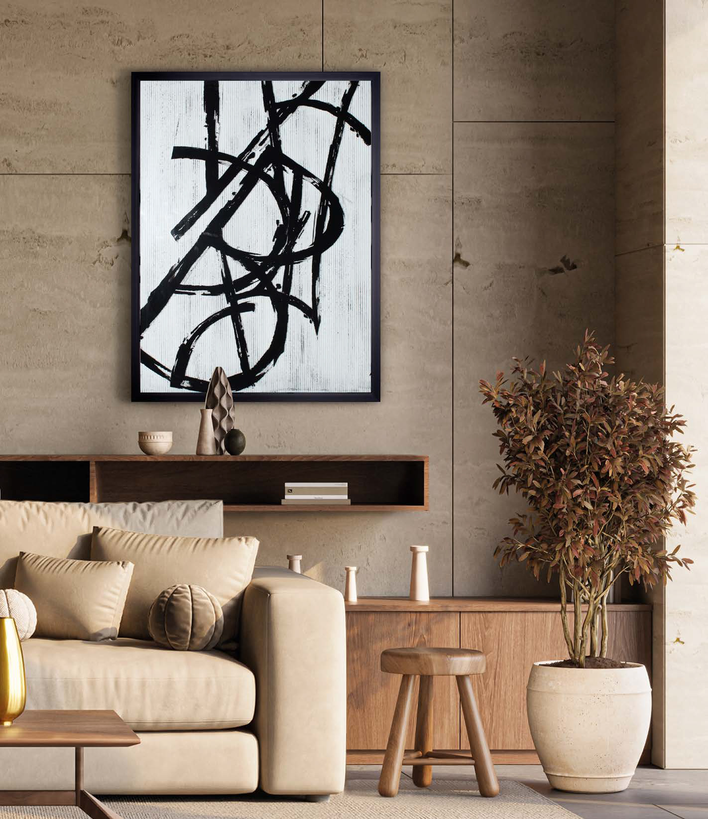 quadro graphos blanco