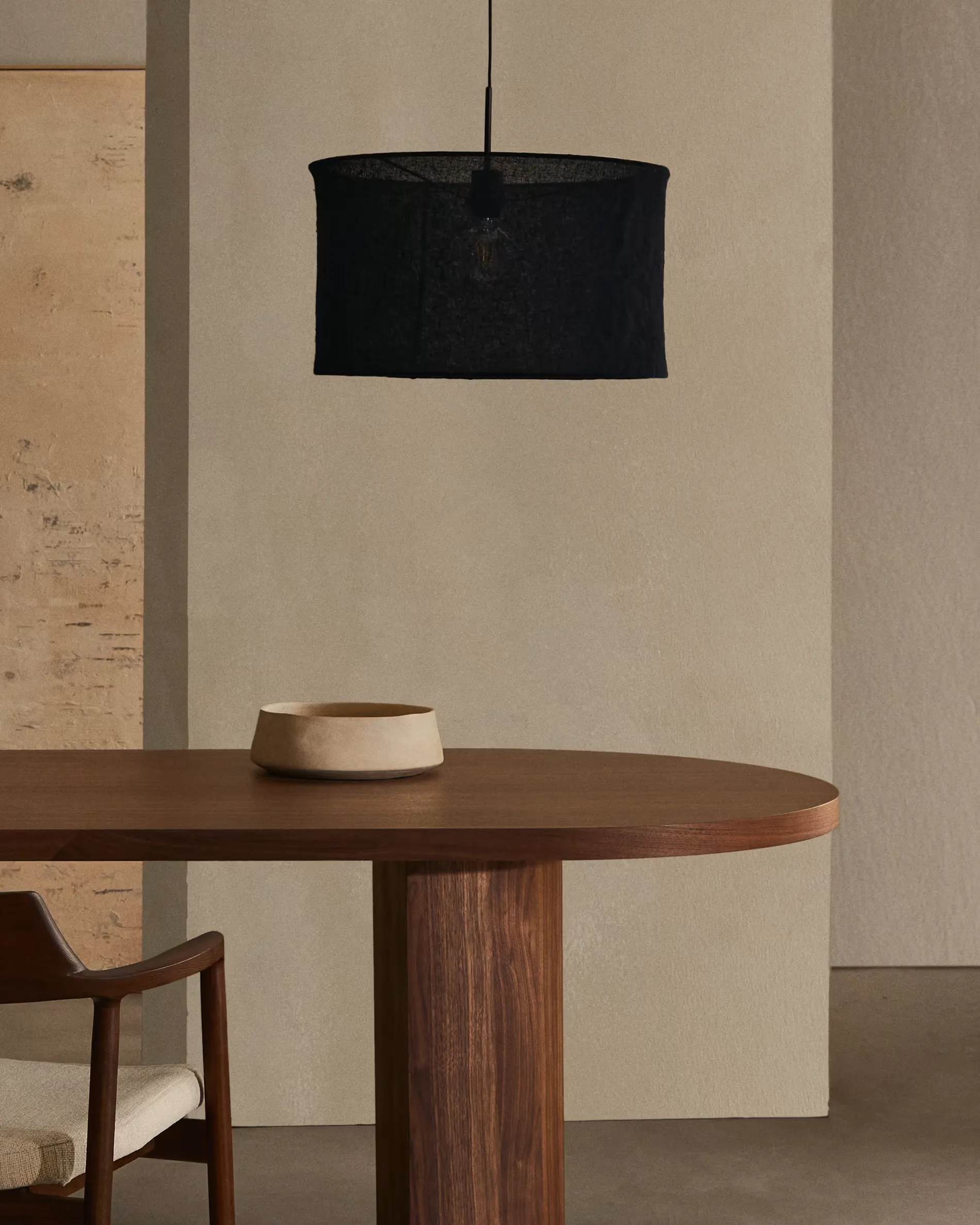 Tavolo Ovaly in Noce Scura 240x100 cm - immagine 9