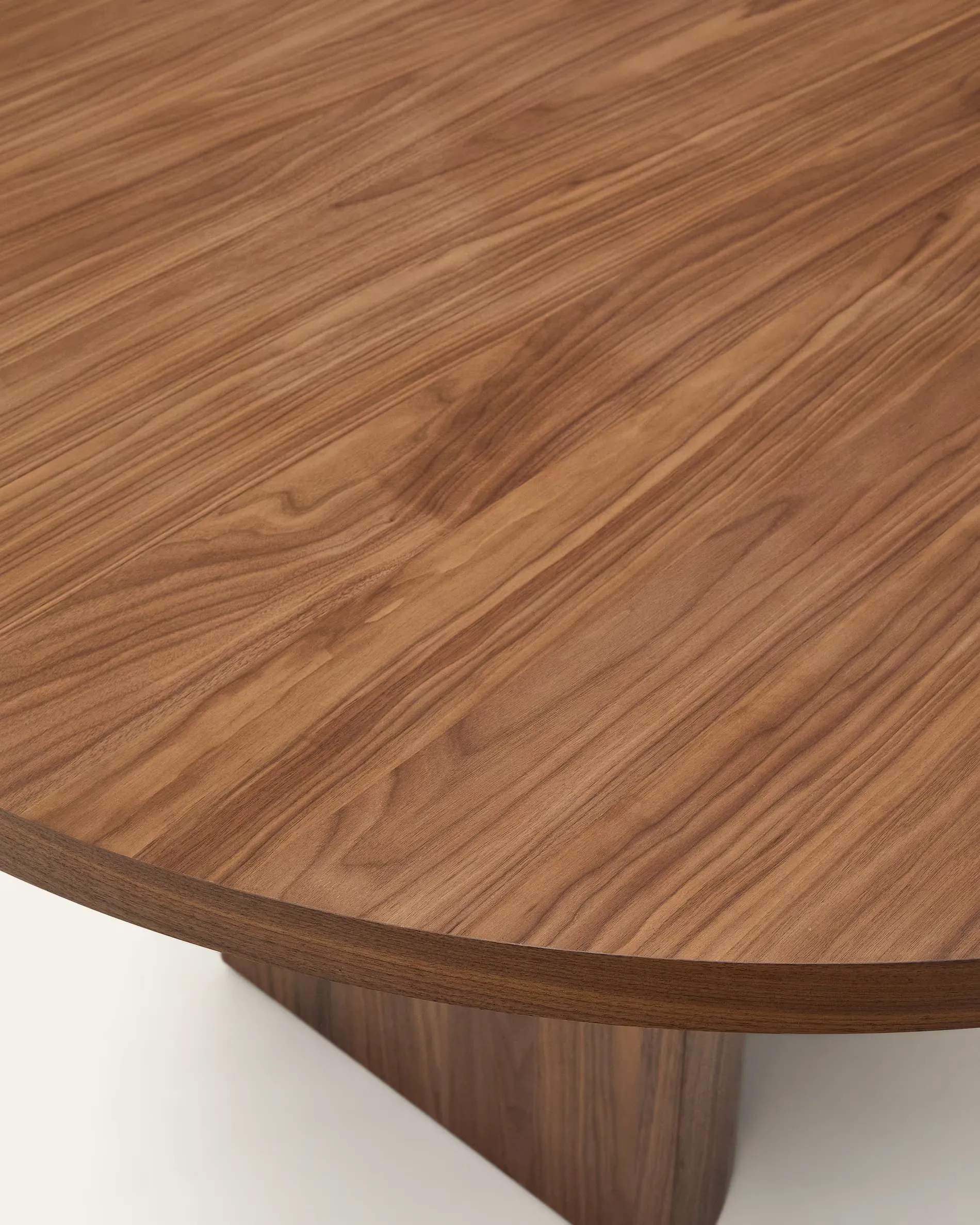 Tavolo Ovaly in Noce Scura 240x100 cm - immagine 6
