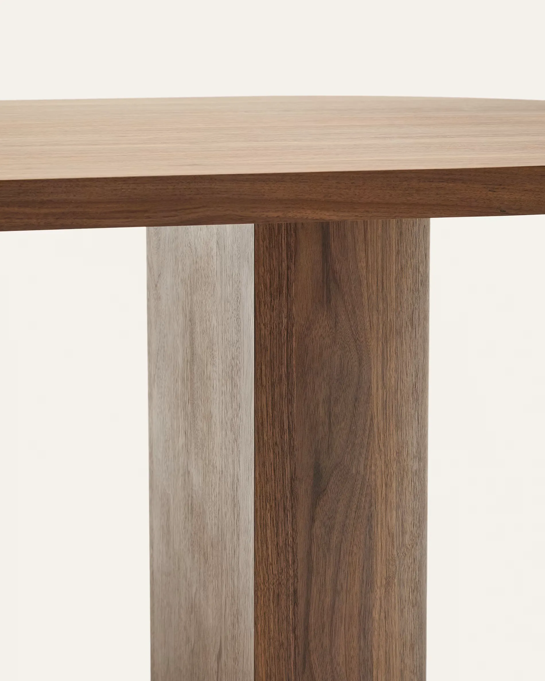 Tavolo Ovaly in Noce Scura 240x100 cm - immagine 7