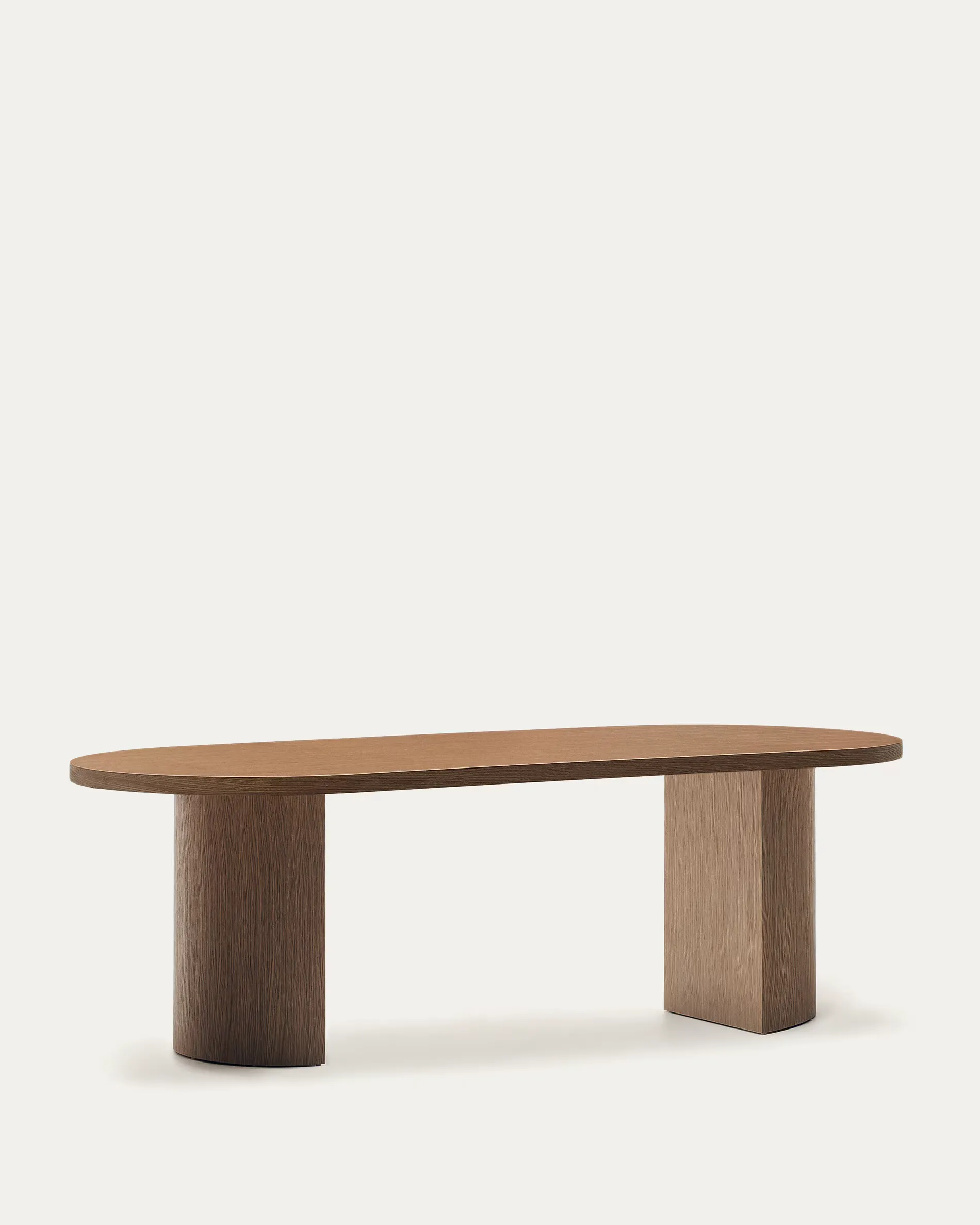 Tavolo Ovaly in Noce Scura 240x100 cm - immagine 3