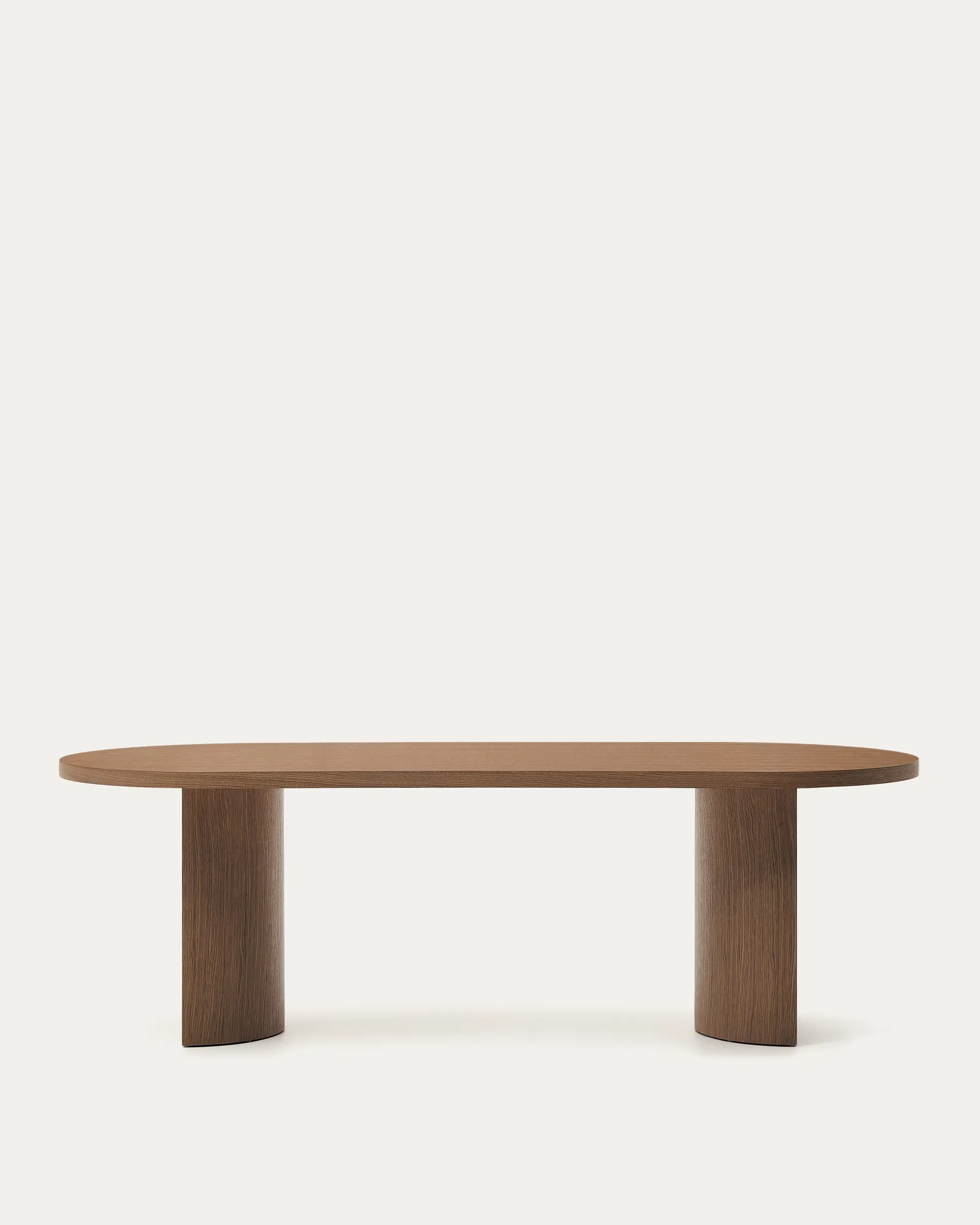 Tavolo Ovaly in Noce Scura 240x100 cm - immagine 2