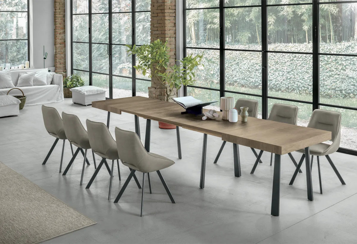 Tavolino da Salotto Trasformabile in Tavolo Living Dione Wood - immagine 3