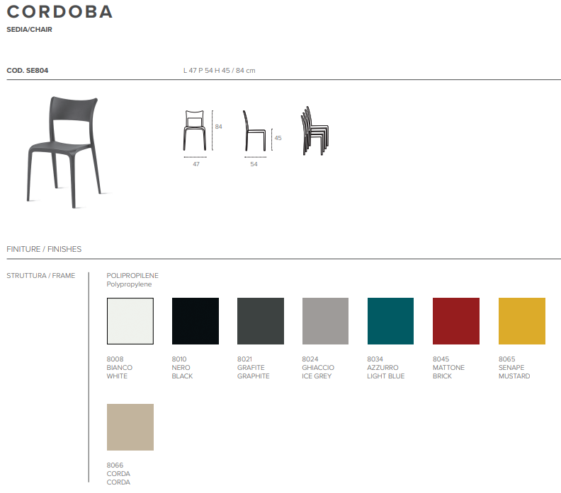 Sedia Cordoba - immagine 5