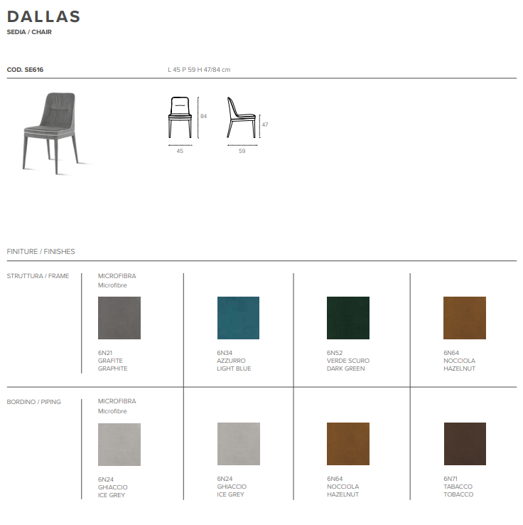 Sedia Dallas - immagine 5